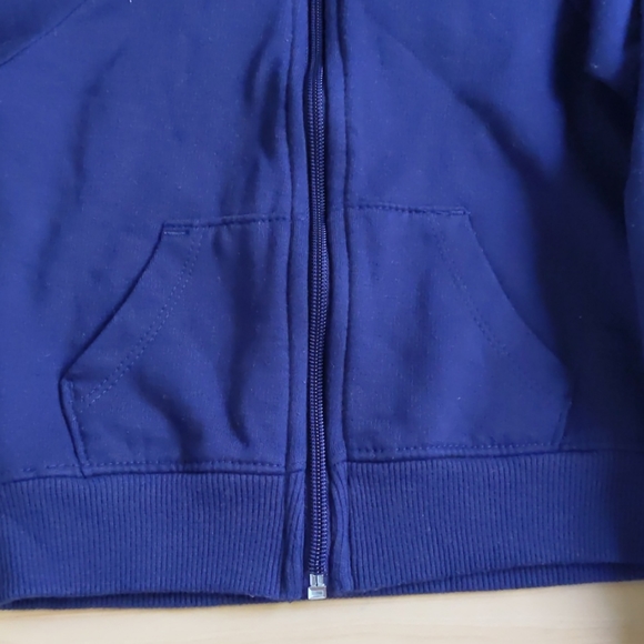 Puma Kids Navy Blue Long Sleeves Sports Jacket 3T - Picture 4 of 6